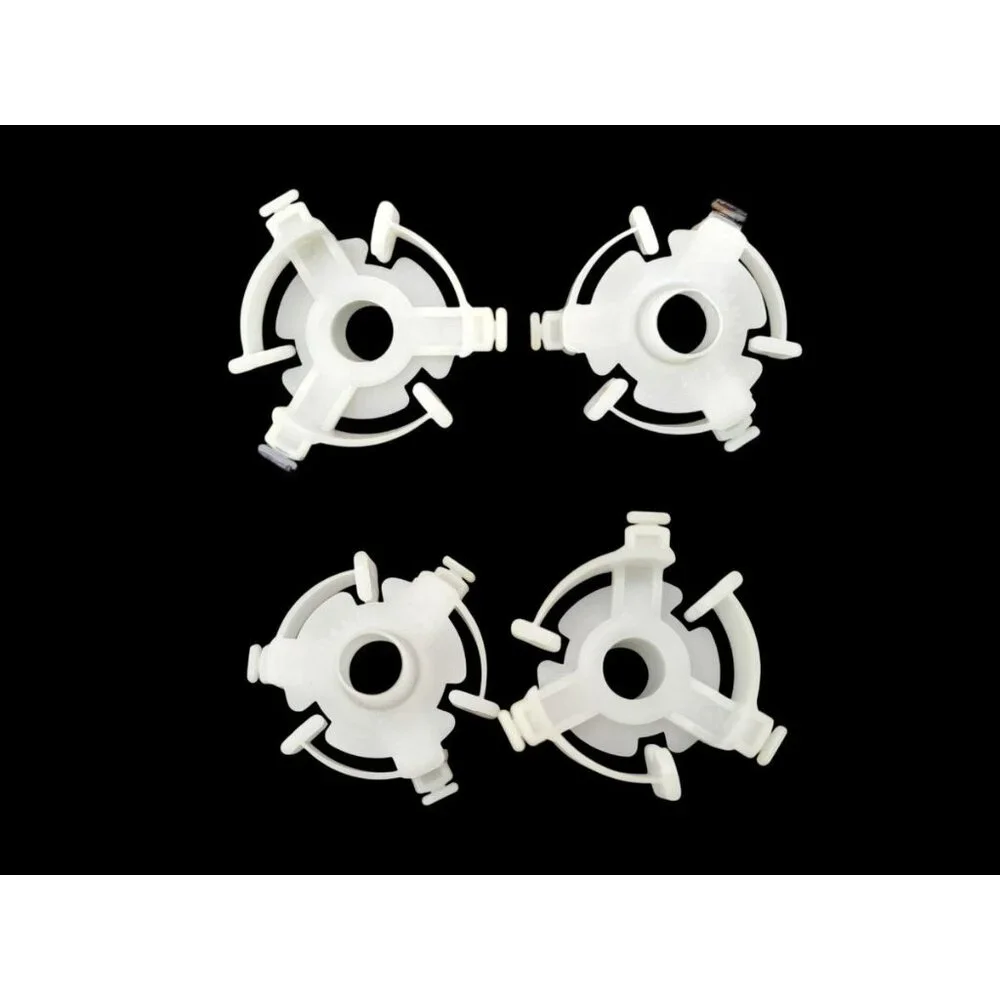Vintage Handi-Bob White Bobbin Holders Sewing Machine Lot of 4 Genuine Original